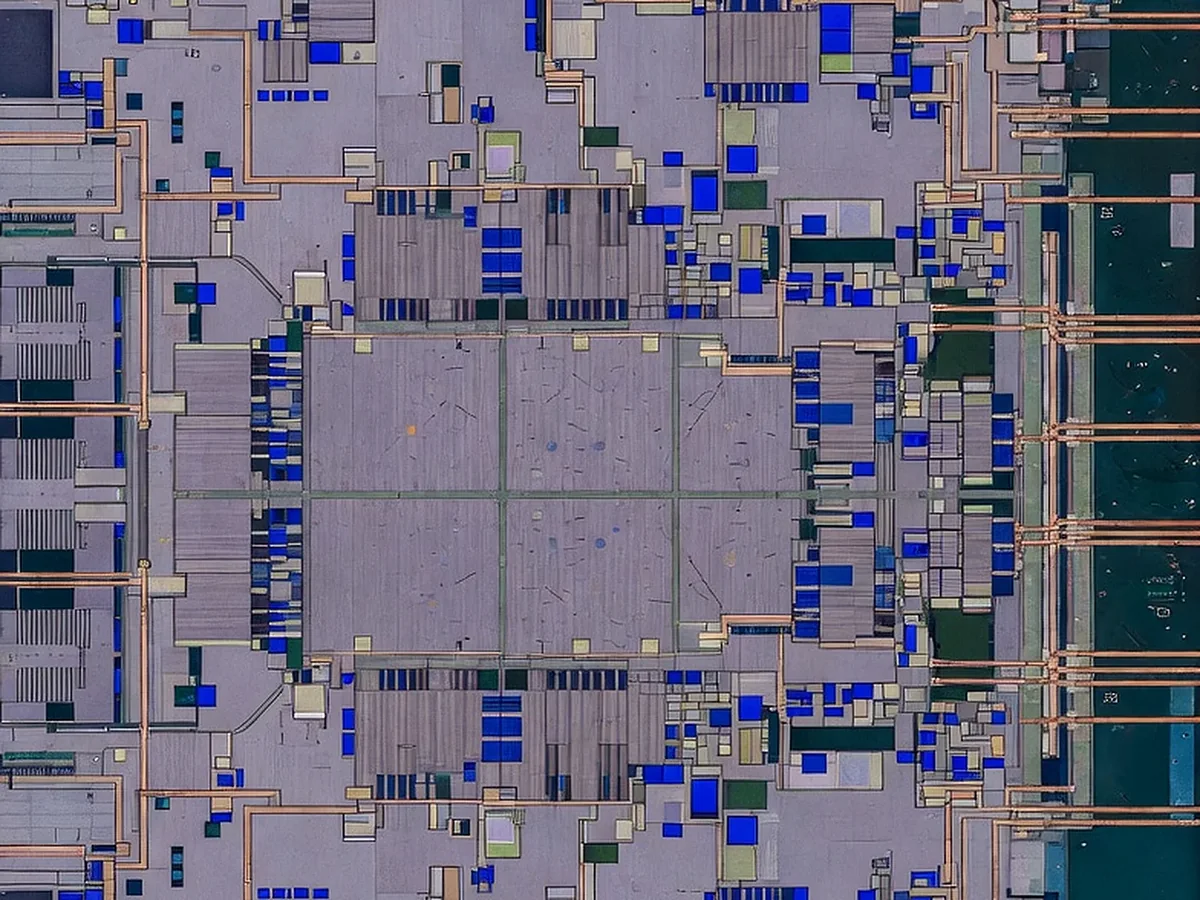 PCCX architecture die map visual